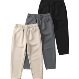 HELLCAT Boys Pack Of 3 Mid-Rise Track Pants-picture-48