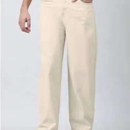 COMFITS Men Classic Mid-Rise Baggy Fit Stretchable Jeans-picture-28