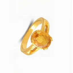 RAVIOUR LIFESTYLE Gold-Plated & Yellow Brass Pearls Finger Ring-image-70