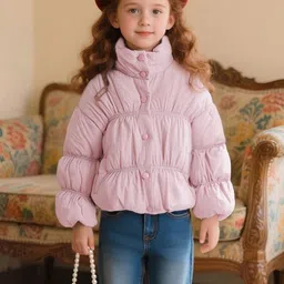 YK Girls Full Sleeves Puffer Jacket-picture-29