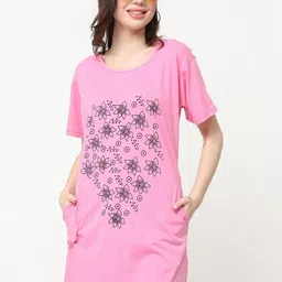 INNAYARA DIVIRTA Women Floral Printed Pockets 1 T-shirt-picture-16