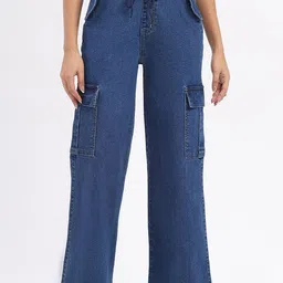 SZN Women Straight Fit High-Rise Jeans-image-65