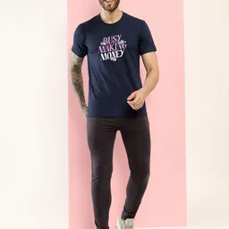 T.T. Pack Of 2 Printed Round Neck T-shirt image 2