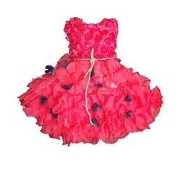 dress collection Baby Girls Midi/Knee Length Festive/Wedding Dress (Pink, Sleeveless)Nice Dress-picture-51