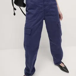 Marks & Spencer Women Straight Fit Trousers-picture-29