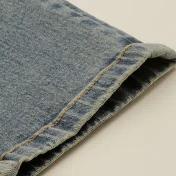 Allen Solly Junior Boys Slim Fit Mid-Rise Light Fade Jeans image 5