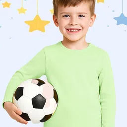 FBAR Boys Solid Round Neck Pure Cotton T-shirt-image-20