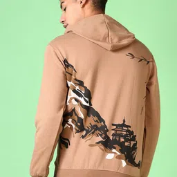 V-Mart Men Printed Hooded Sweatshirt-picture-20