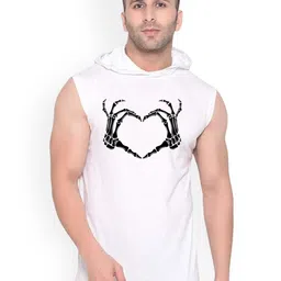 FABSTIEVE Printed Cotton Hooded Neck Gym-Vest GYM_Vest_print-31_GYM_Vest M-picture-30