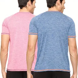 TQH Men Slim Fit T-shirt image 4