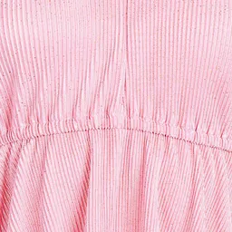 Popwings Women Solid Self Design A-Line Top image 3