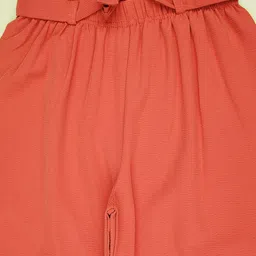 V-Mart Girls Wide Leg Pleated Cotton Culottes Trousers image 4