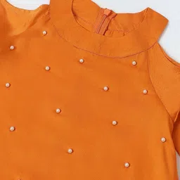 SPUNKIES Girls Regular Beads and Stones Top with Palazzos image 4