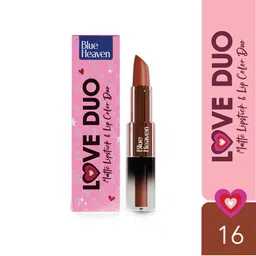 Blue Heaven Love Duo 2-in-1 Dual-Sided Matte Lipstick & Lip Colour 1.5ml + 4g - Shade 16-picture-13