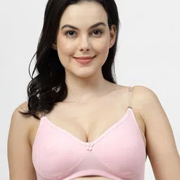 SHYAM SONS FLAIR Women Pack of 4 Full Coverage T-shirt Bra image 3