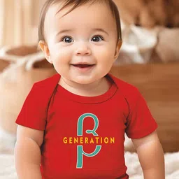 Lillypupp Infants Pack Of 3 Printed Cotton Bodysuits image 4