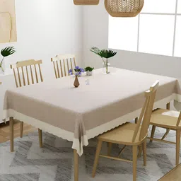 CASA-NEST Lavender Solid 6-Seater Table Cover image 1