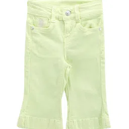 U.S. Polo Assn. Kids Girls Classic Bootcut Twill Clean Look Stretchable Jeans-picture-35