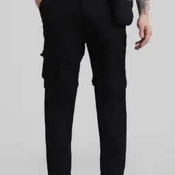 Jack & Jones Men Relaxed Fit Low-Rise Stretchable Cargos-picture-18