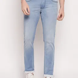 Duke Men Slim Fit Heavy Fade Stretchable Jeans-image-16