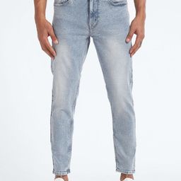 Flying Machine Men Tapered Fit High-Rise Heavy Fade Stretchable Jeans-picture-1