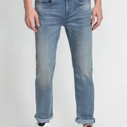 U.S. Polo Assn. Denim Co. Men Straight Fit Heavy Fade Stretchable Jeans-picture-35