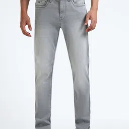 Flying Machine Men Straight Fit Heavy Fade Stretchable Jeans-picture-16
