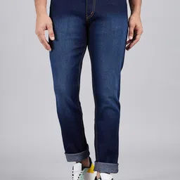 STUDIO NEXX Men Slim Fit Mid-Rise Clean Look Light Fade Stretchable Jeans image 1