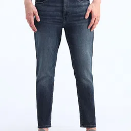 Flying Machine Men Mankle Tapered Fit Light Fade Stretchable Jeans-picture-33