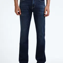 Flying Machine Men Straight Fit Light Fade Stretchable Jeans-picture-16