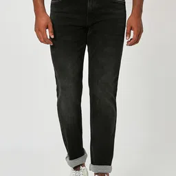 Mufti Men Straight Fit Light Fade Stretchable Jeans-image-80