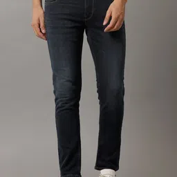 Voi Jeans Men Comfort Skinny Fit Clean Look Light Fade Stretchable Jeans-picture-20