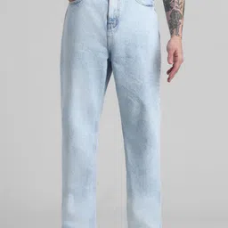 Jack & Jones Men Relaxed Fit Light Fade Comfort Stretchable Jeans-picture-11