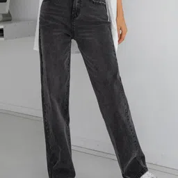 Kotty Women High-Rise Clean Look Stretchable Jeans-image-9