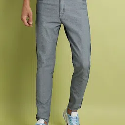 Campus Sutra Men Navy Blue Smart Clean Look Stretchable Jeans-picture-31