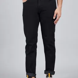 STUDIO NEXX Men Relaxed Fit Mid-Rise Clean Look  Stretchable Jeans-picture-27