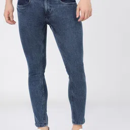 HIGHLANDER Men Blue Tapered Fit Stretchable Jeans-image-98