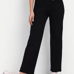 BROADSTAR Women Smart Straight Fit High Rise Easy Wash Trousers-picture-37