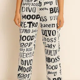 GAB Printed Pure Cotton Lounge Pants-picture-22
