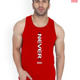 SLOWLORIS Pack Of 2 Printed Scoop Neck Bio-Wash Innerwear Gym Vests-picture-16