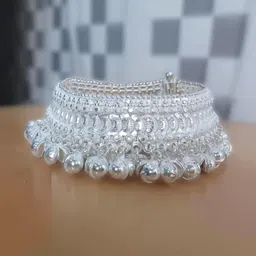 AamNa Enterprises Silver-Plated Anklet image 2