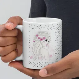 Mr UVD White & Black Printed Ceramic Glossy 350.0 ML-picture-10