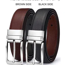 Killer Men Textured Reversible Belt image 2