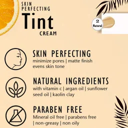 Volamena Skin Perfecting Tint Cream With Vitamin C-50ml-2 Natural image 5