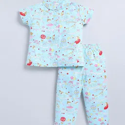 NAUTI KIDZ Girls Printed Night suit-image-61