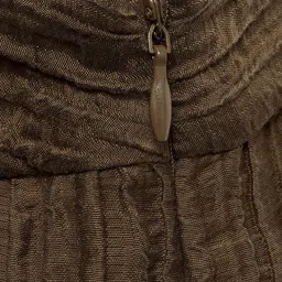 MANGO Women Textured Flared Trousers image 3