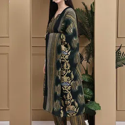 Roly Poly Women Ethnic Motifs Printed Kurta with Trousers & Dupatta image 2