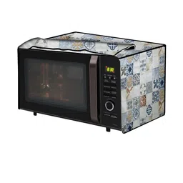 the furnishing tree PVC Waterproof Microwave Oven Cover Compatible for LG 20 L Solo MS2043DB Mosaic-picture-20