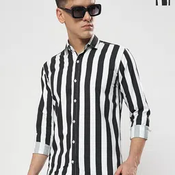 YOUTH FIRST Men Pack Of 2 Striped Wrinkle Free Casual Shirt-picture-15