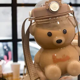 Virtuous Multicoloured 1 Piece Plastic Teddy Water Bottle-picture-15